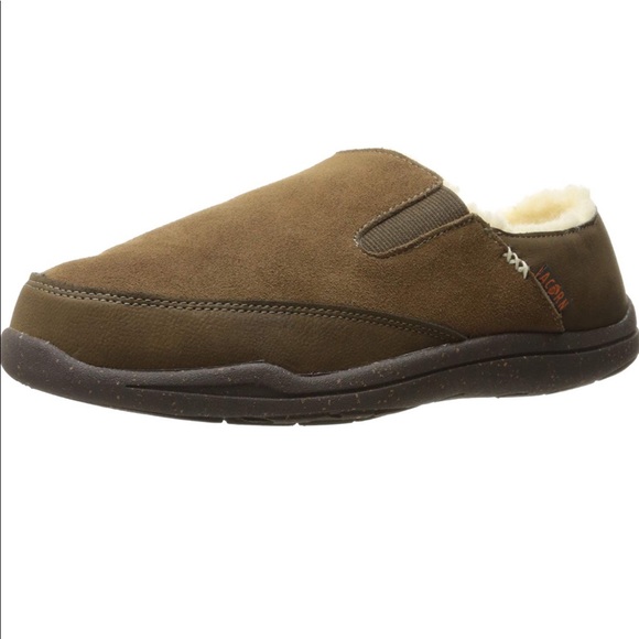 acorn mens moccasin slippers